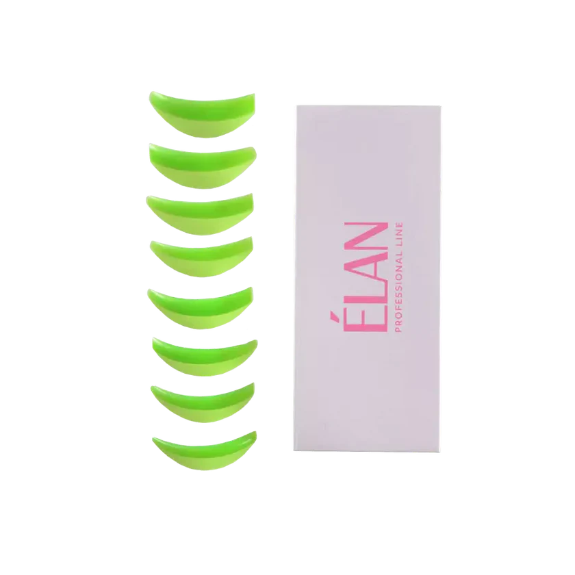 ÉLAN Kit de coussinets en silicone pour rehaussement des cils - Classique (8 paires)