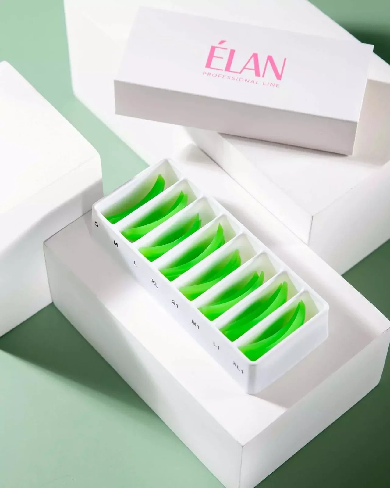 ÉLAN Kit de coussinets en silicone pour rehaussement des cils - Classique (8 paires)