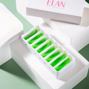 ÉLAN Kit de coussinets en silicone pour rehaussement des cils - Classique (8 paires)