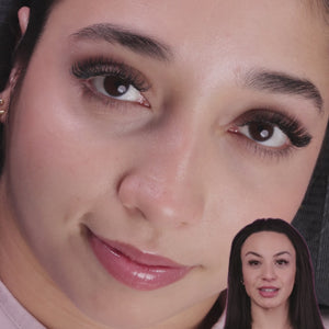 Cils 4D en forme de U