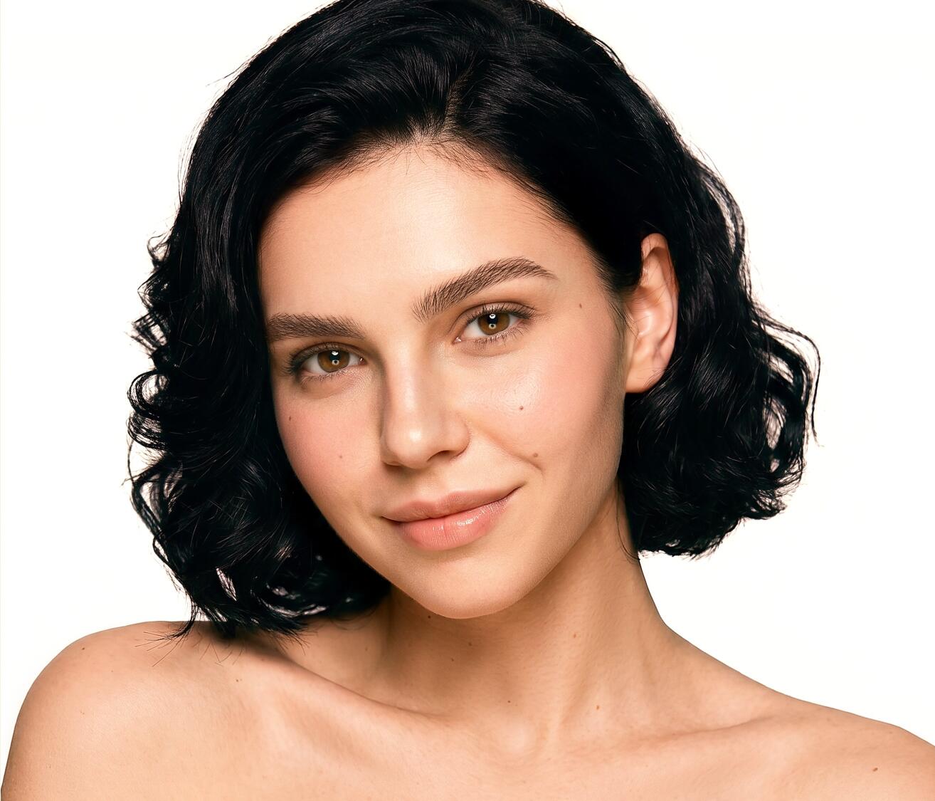 Eyebrow and Eyelash Cream Dye NUDE RANGE BRONSUN black 