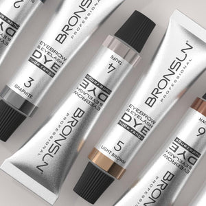 Eyebrow and Eyelash Cream Dye NUDE RANGE BRONSUN brown 