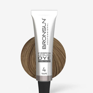 Eyebrow and Eyelash Cream Dye NUDE RANGE BRONSUN taupe 