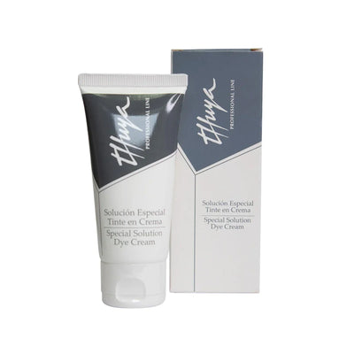 Thuya Special Solution Dye Cream in a sleek white tube with matching packaging, designed for professional tinting applications.